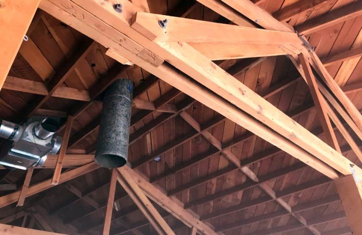 Revitalized aging wooden trusses contracted by Aspeotis Construction