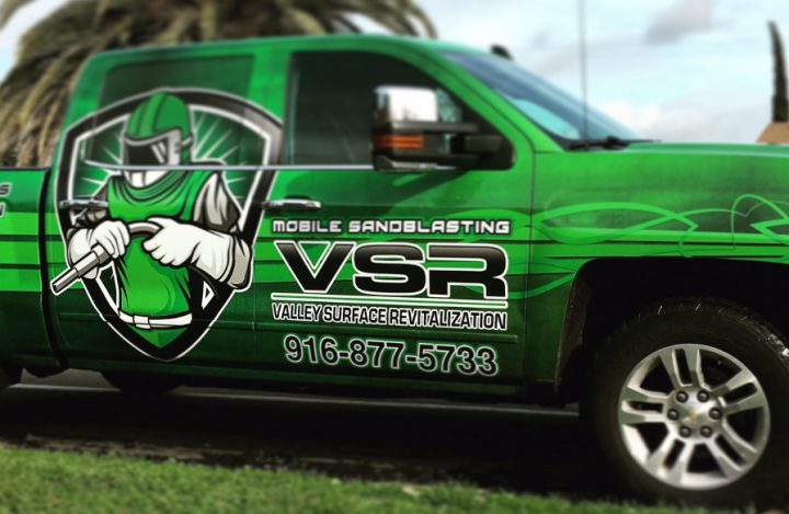 VSR Mobile Sandblasting truck